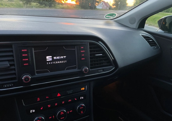 Seat Leon cena 35900 przebieg: 229000, rok produkcji 2014 z Nidzica małe 407